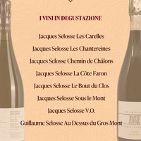 Degustazione Selosse 7 Ottobre 2026
