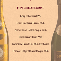 Degustazione Orizzontale 1996 Champagne 10 Giugno 2026 - Carta dei Vini