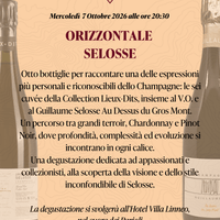 Degustazione Selosse 7 Ottobre 2026 - Carta dei Vini