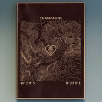 Poster - Champagne CDV