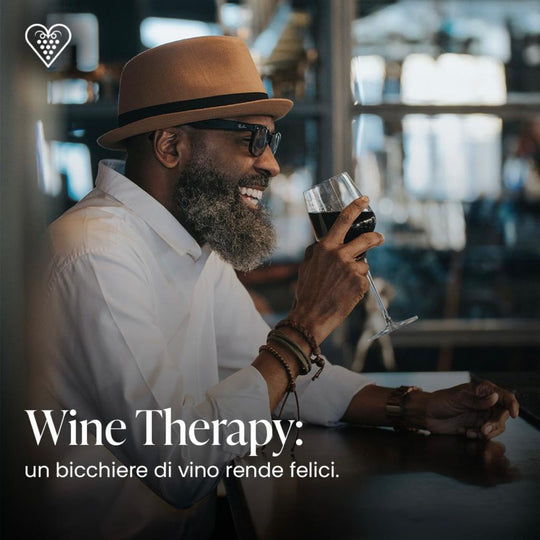 Wine Theraphy: un bicchiere di vino rende felici