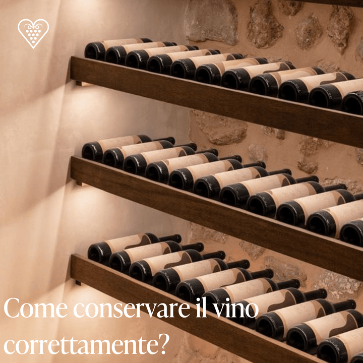 Come conservare il vino correttamente? - Carta dei Vini