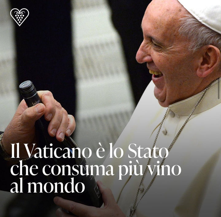 Il Vaticano è lo Stato che consuma più vino al mondo - Carta dei Vini