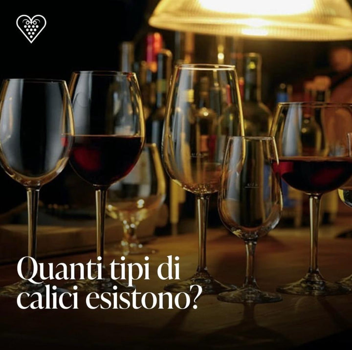 Quanti tipi di calici esistono? - Carta dei Vini
