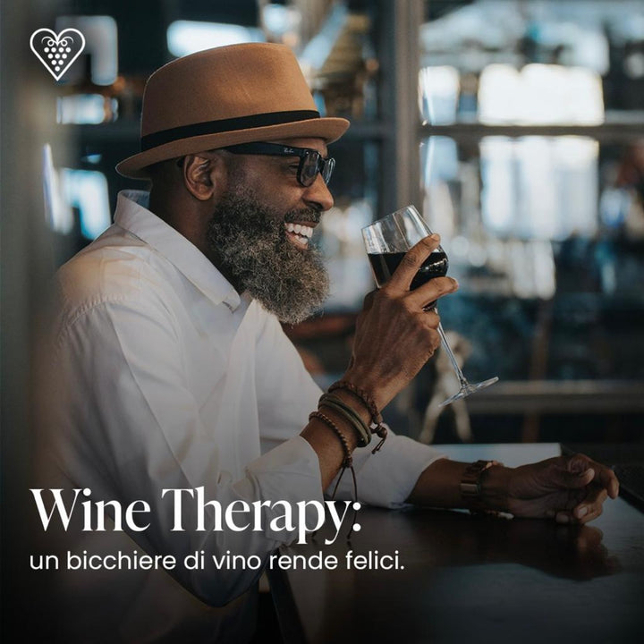 Wine Theraphy: un bicchiere di vino rende felici - Carta dei Vini