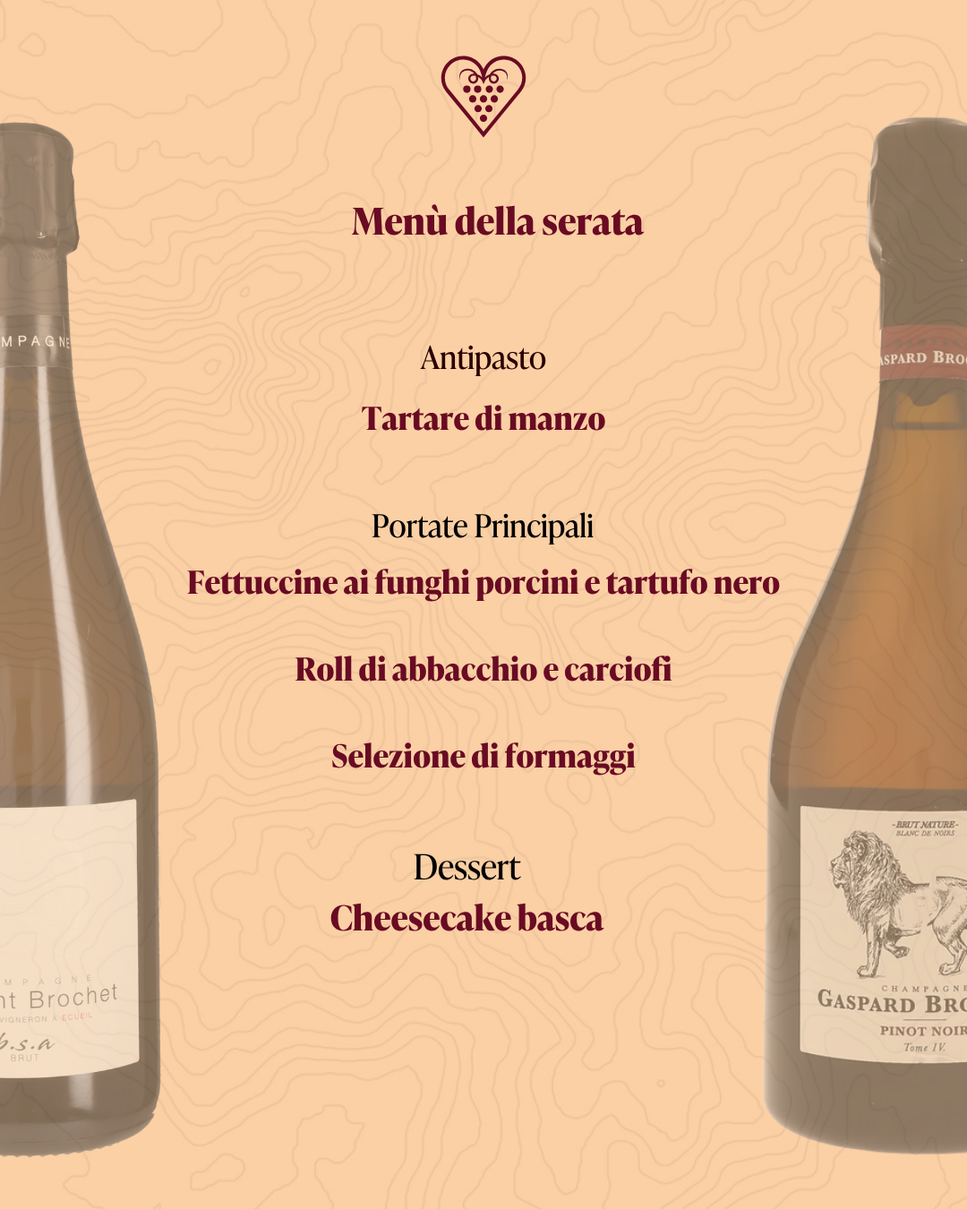 Degustazione Vincent e Gaspard Brochet 27 Ottobre 2026