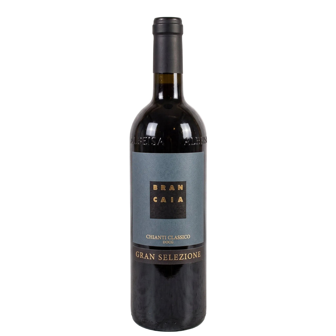 Bottiglia di vino rosso Brancaia Gran Selezione 2020, ideale con brasato di manzo.