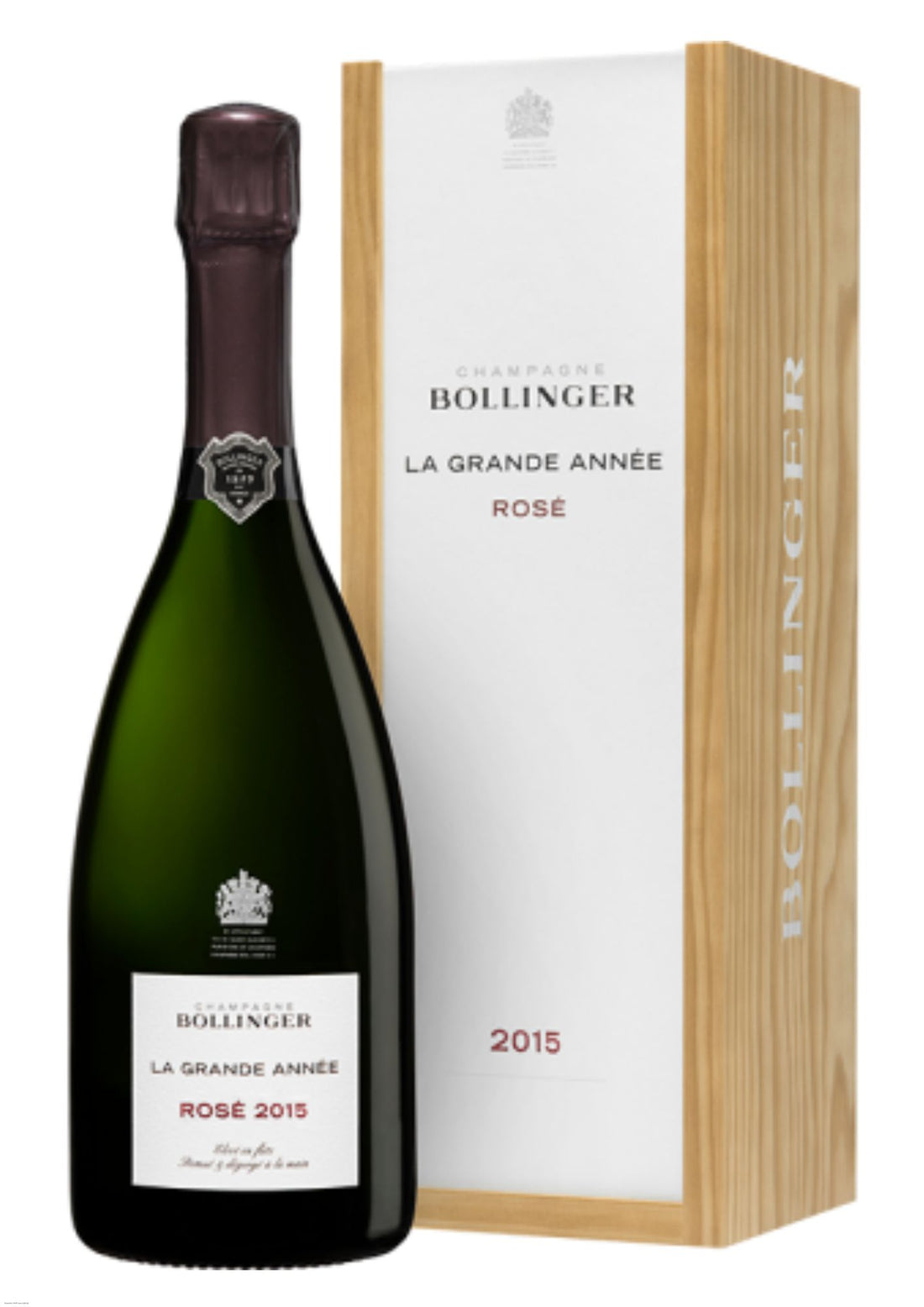 Champagne Bollinger La Grande Annèe Rosè 2015 (no box)