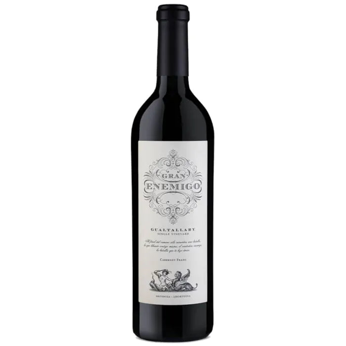 Bottiglia di vino rosso argentino Gran Enemigo Gualtallary 2021 di El Enemigo da 75 cl.
