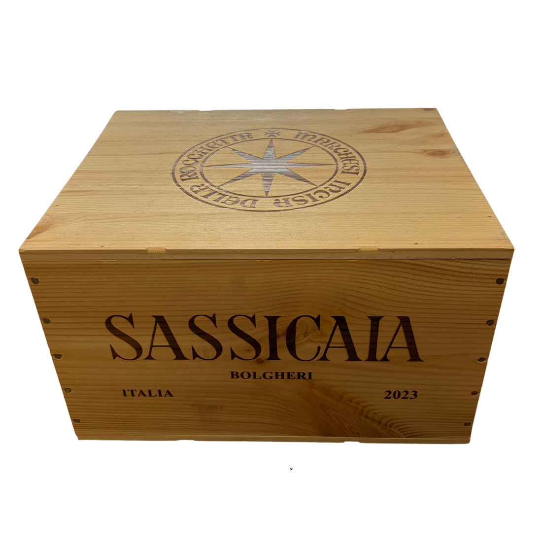 Cassa Legno Tenunta San Guido Sassicaia 2023