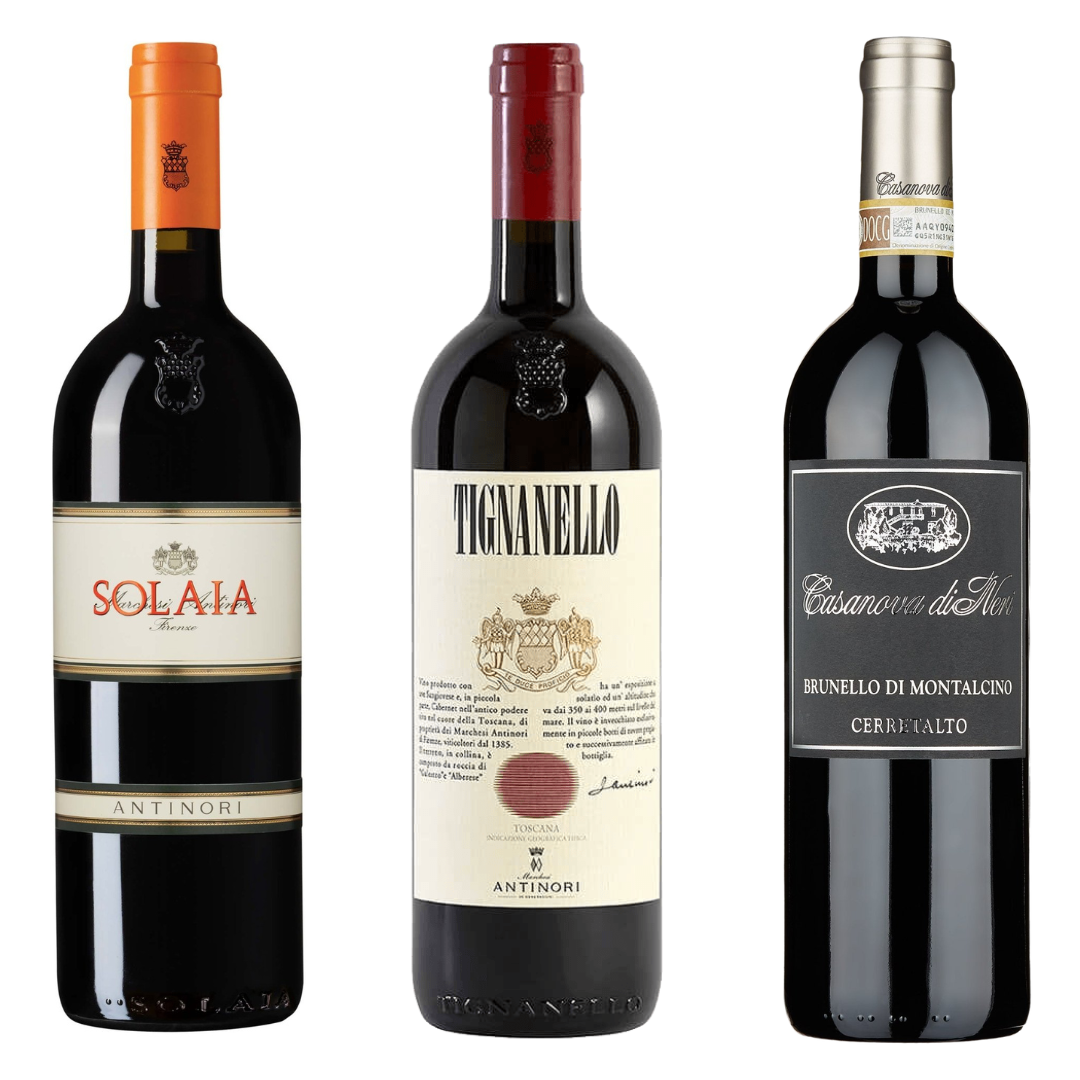Box Toscana + Tignanello in Regalo - Carta dei Vini