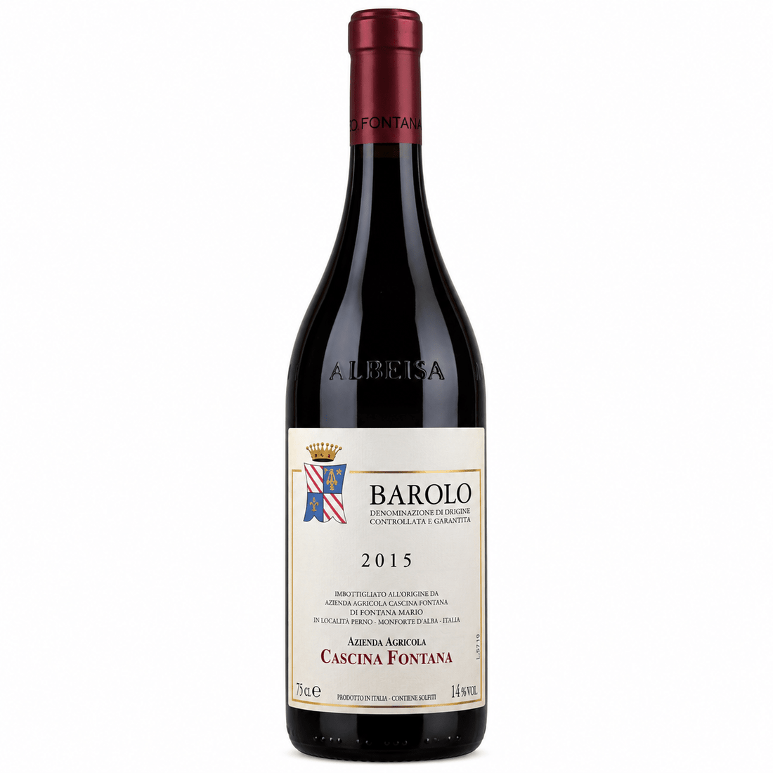 Cascina Fontana Barolo 2015 - Carta dei Vini