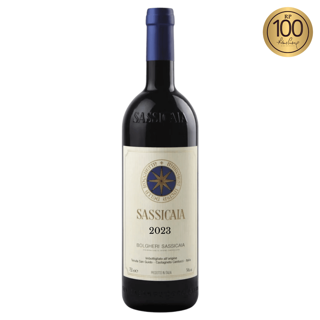 Cassa in legno da 6 bottiglie - Tenuta San Guido Sassicaia 2023 (preordine) - Carta dei Vini