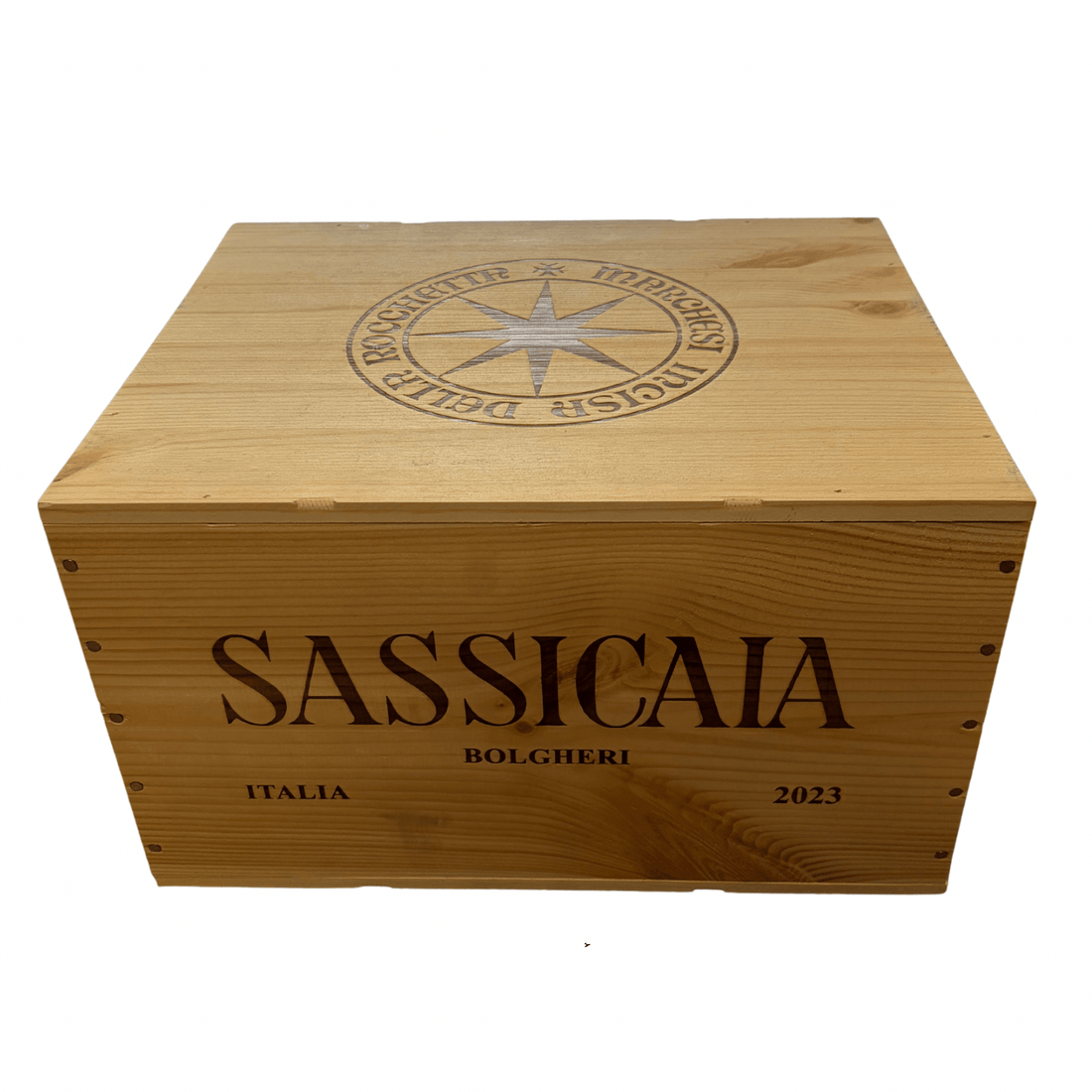 Cassa Legno Tenunta San Guido Sassicaia 2023 - Carta dei Vini