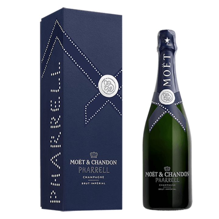 Champagne Moët & Chandon x Pharrell Williams Limited Edition Brut Imperial (Blue Box) - Carta dei Vini