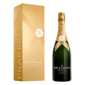 Champagne Moët & Chandon x Pharrell Williams Limited Edition Brut Imperial (Gold Box) - Carta dei Vini