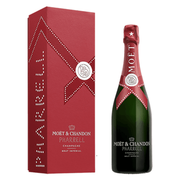 Champagne Moët & Chandon x Pharrell Williams Limited Edition Brut Imperial (Red Box) - Carta dei Vini