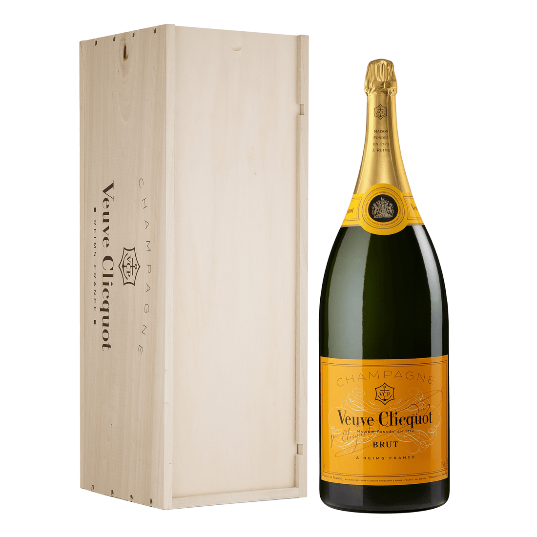 Champagne Veuve Clicquot Brut Balthazar 12L (Box Legno) - Carta dei Vini