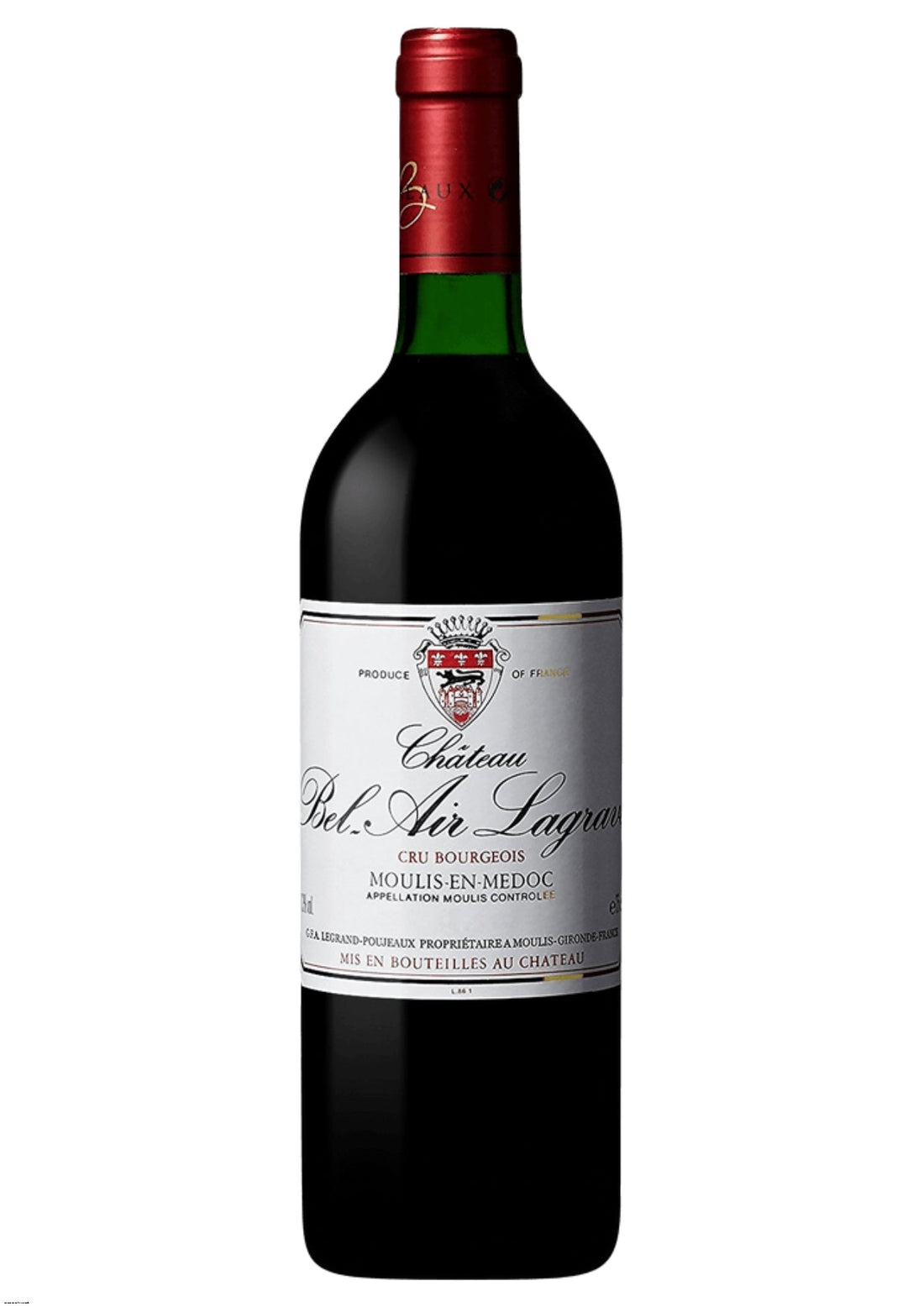 Château Bel - Air Lagrave Moulis en Medoc 1996 magnum 1,5L - Carta dei Vini