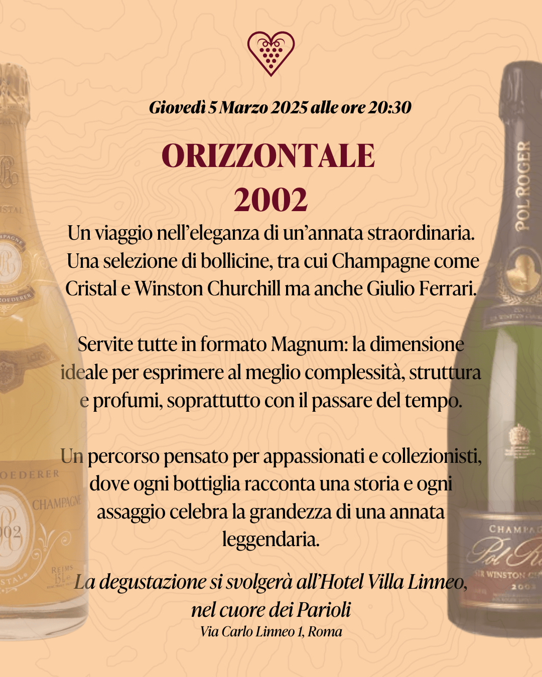 Degustazione Bollicine 2002 in Formato Magnum - 5 marzo 2026 - Carta dei Vini