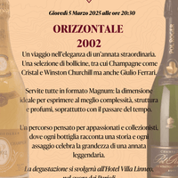 Degustazione Bollicine 2002 in Formato Magnum - 5 marzo 2026 - Carta dei Vini