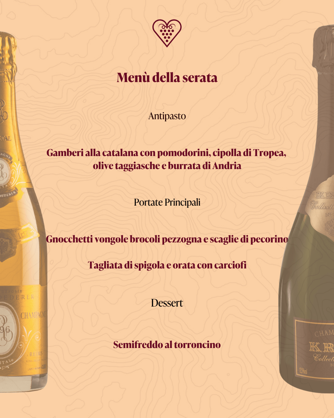 Degustazione Orizzontale 1996 Champagne 10 Giugno 2026 - Carta dei Vini