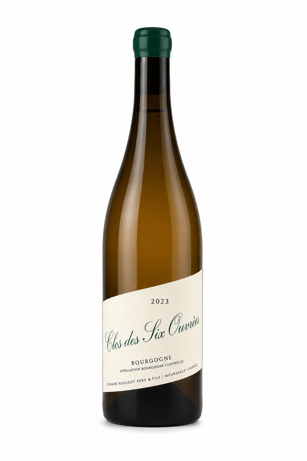 Domaine Rougeot Bourgogne Blanc Cote d’Or Clos des Six Ouvrées 2023