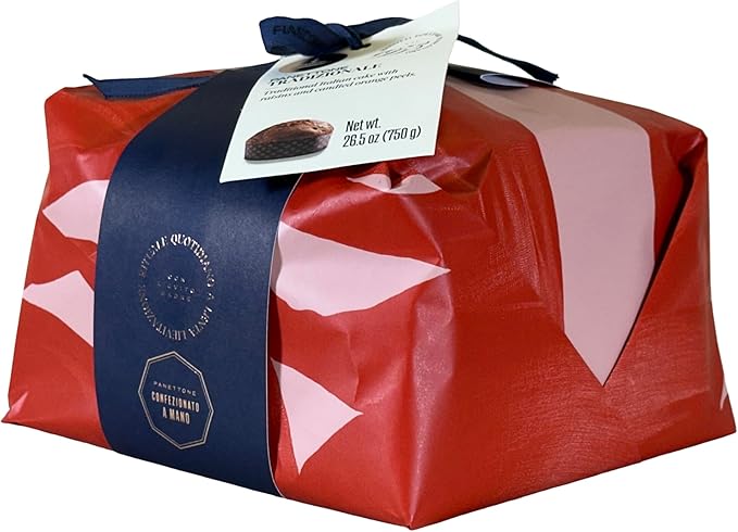Fiasconaro Panettone Tradizionale Con Arancia Candita E Uvetta 1kg + Box Regalo - Carta dei Vini