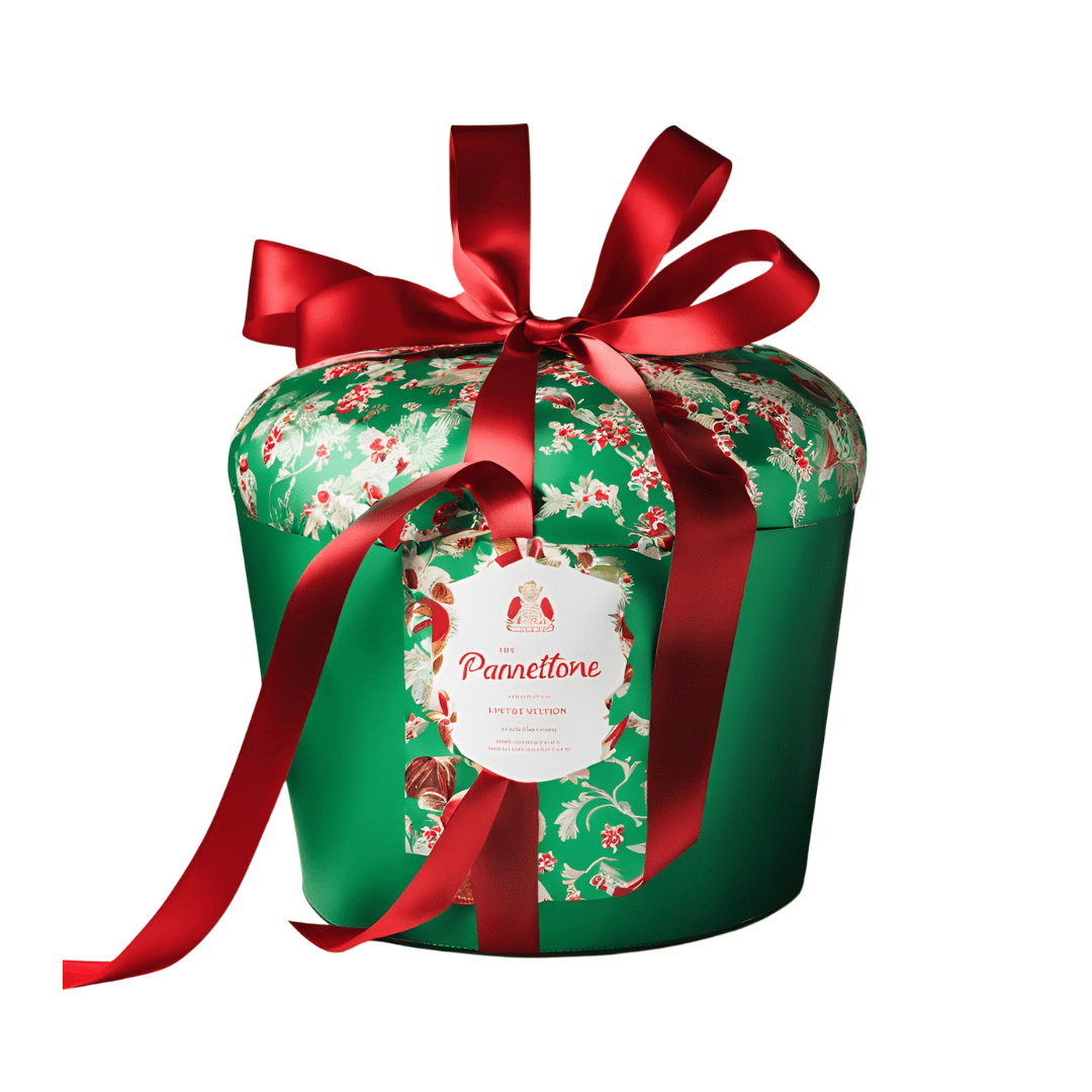 Panettone con uvetta e scorze d&