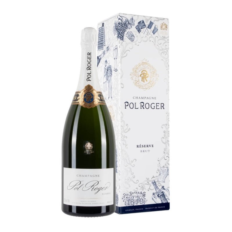 Pol Roger Brut Reserve Magnum Box - Carta dei Vini