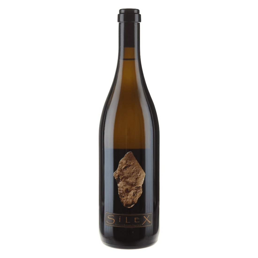 Bottiglia di Pouilly Fumè Silex 2018 Didier Dagueneau, pregiato vino bianco Sauvignon della Loira.
