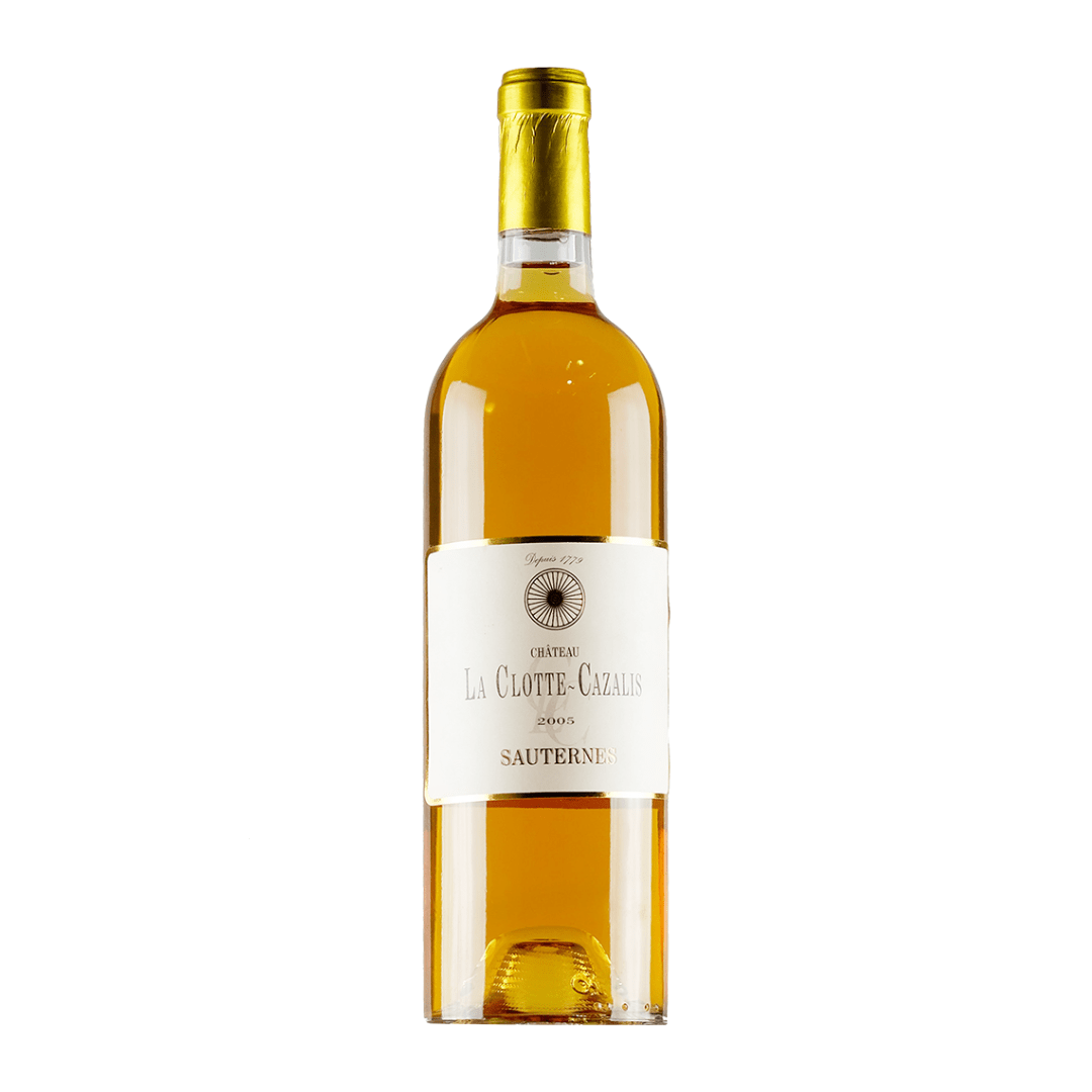 Sauternes 2005 mezza 0,375L Chateau Clotte Cazalis