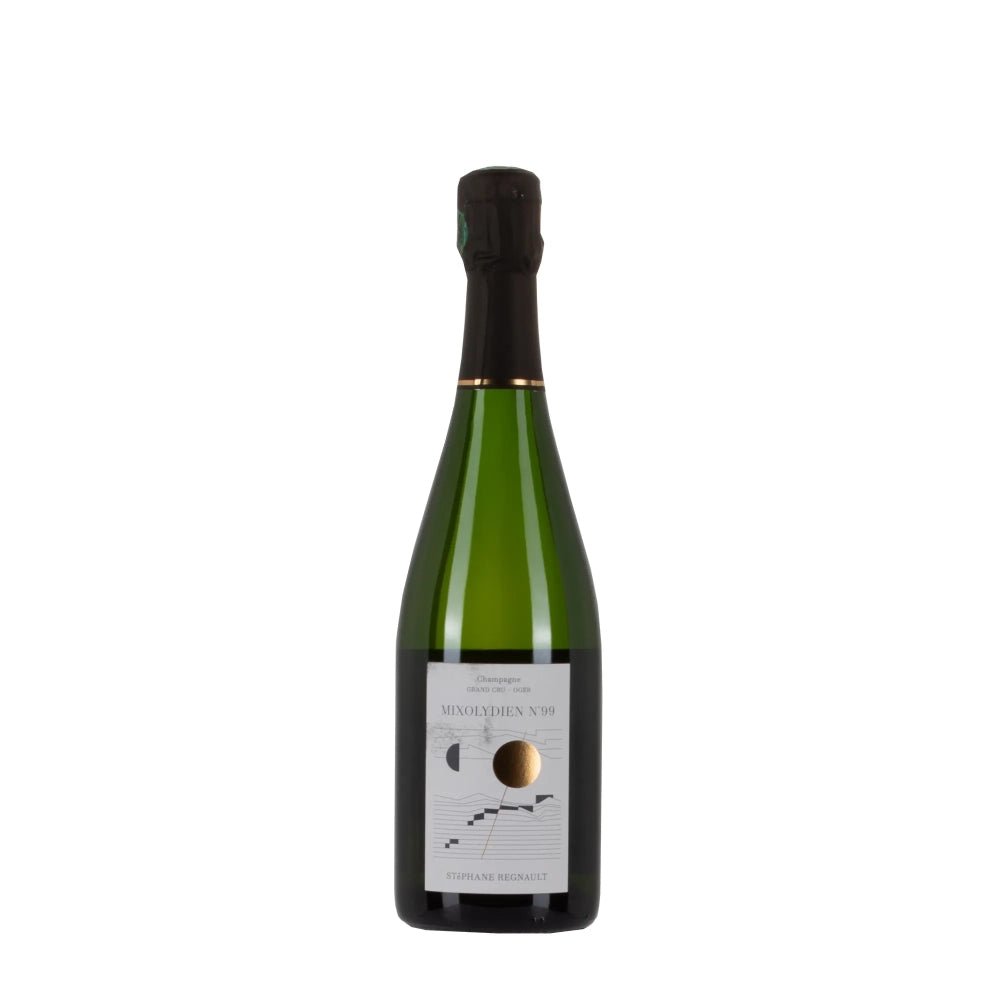 Bottiglia di Champagne Stéphane Regnault Mixolydien N°99, 100% Chardonnay