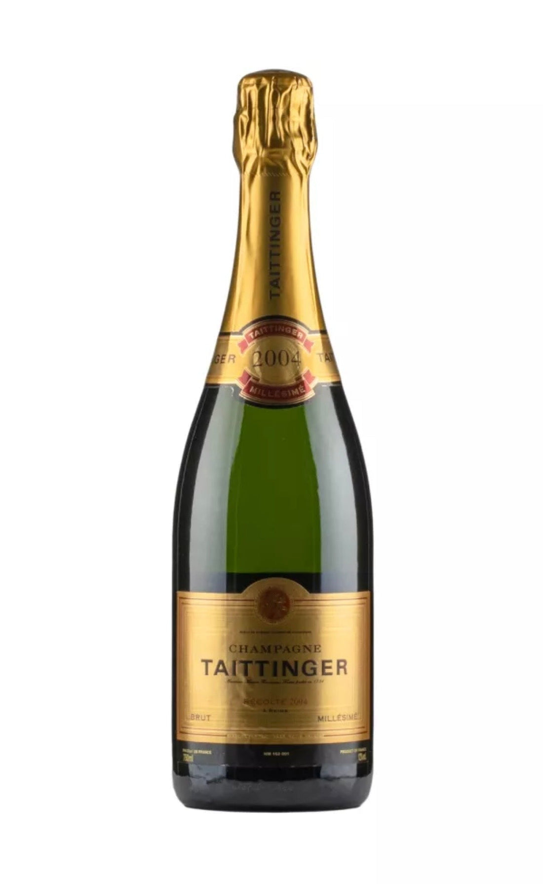 Taittinger Brut Millesimè 2004 (box) - Carta dei Vini