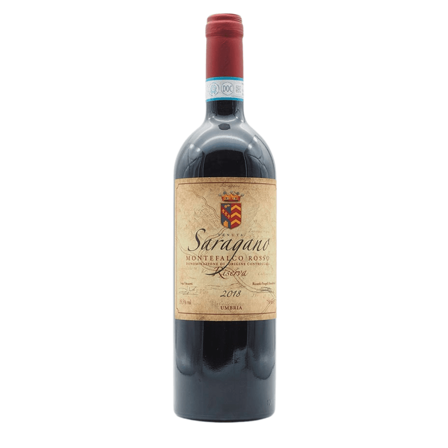Tenuta di Saragano Montefalco Rosso Riserva DOC 2018 - Carta dei Vini