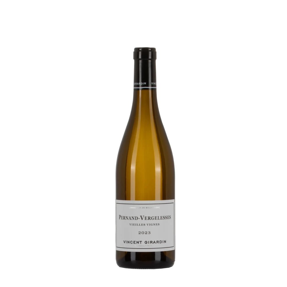 Bottiglia di vino bianco Vincent Girardin Pernard-vergelesses Vieilles Vignes 2023 da 75 cl.