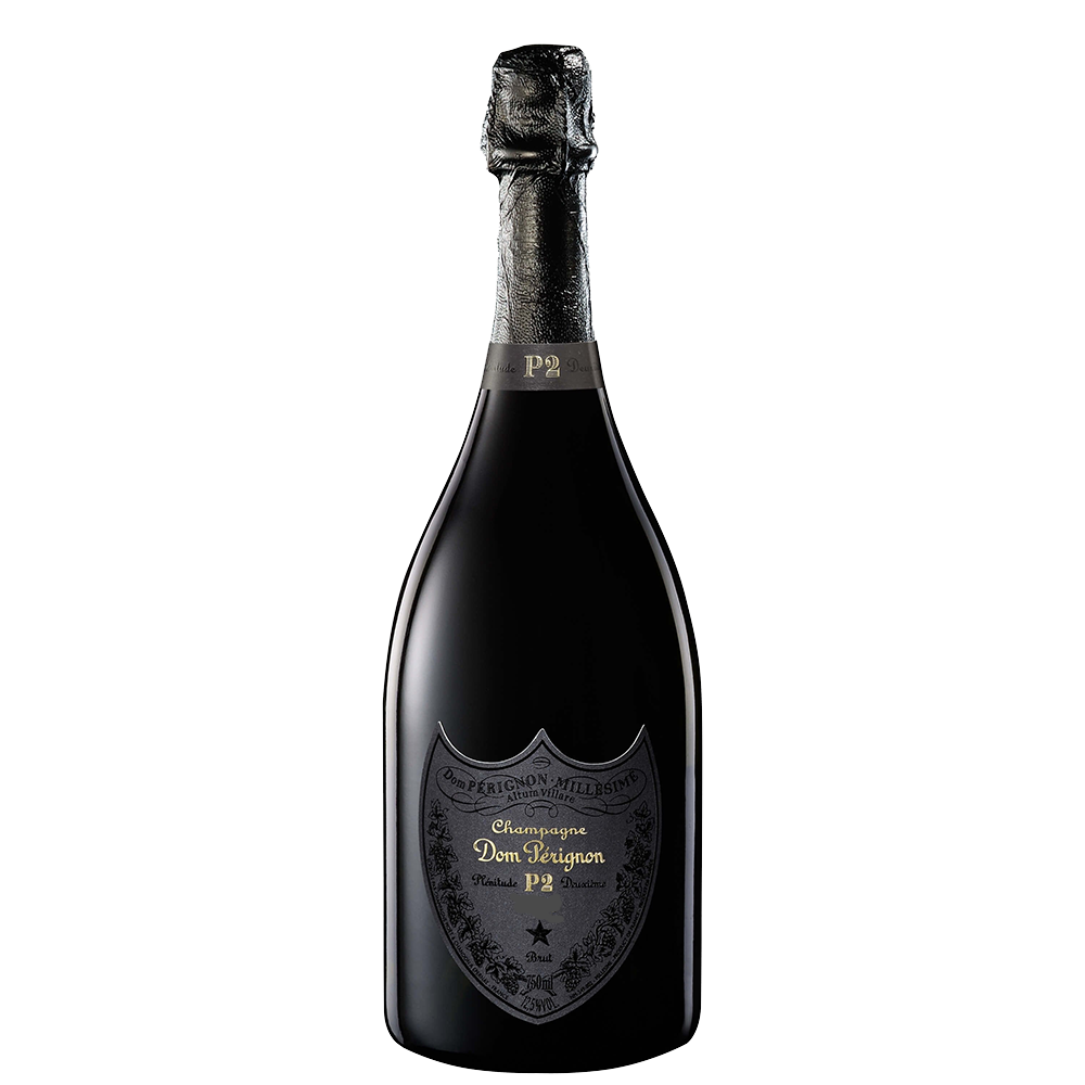 Bottiglia di champagne Dom Perignon P2 1999 con astuccio originale, pregiata bollicina Dom Perignon.