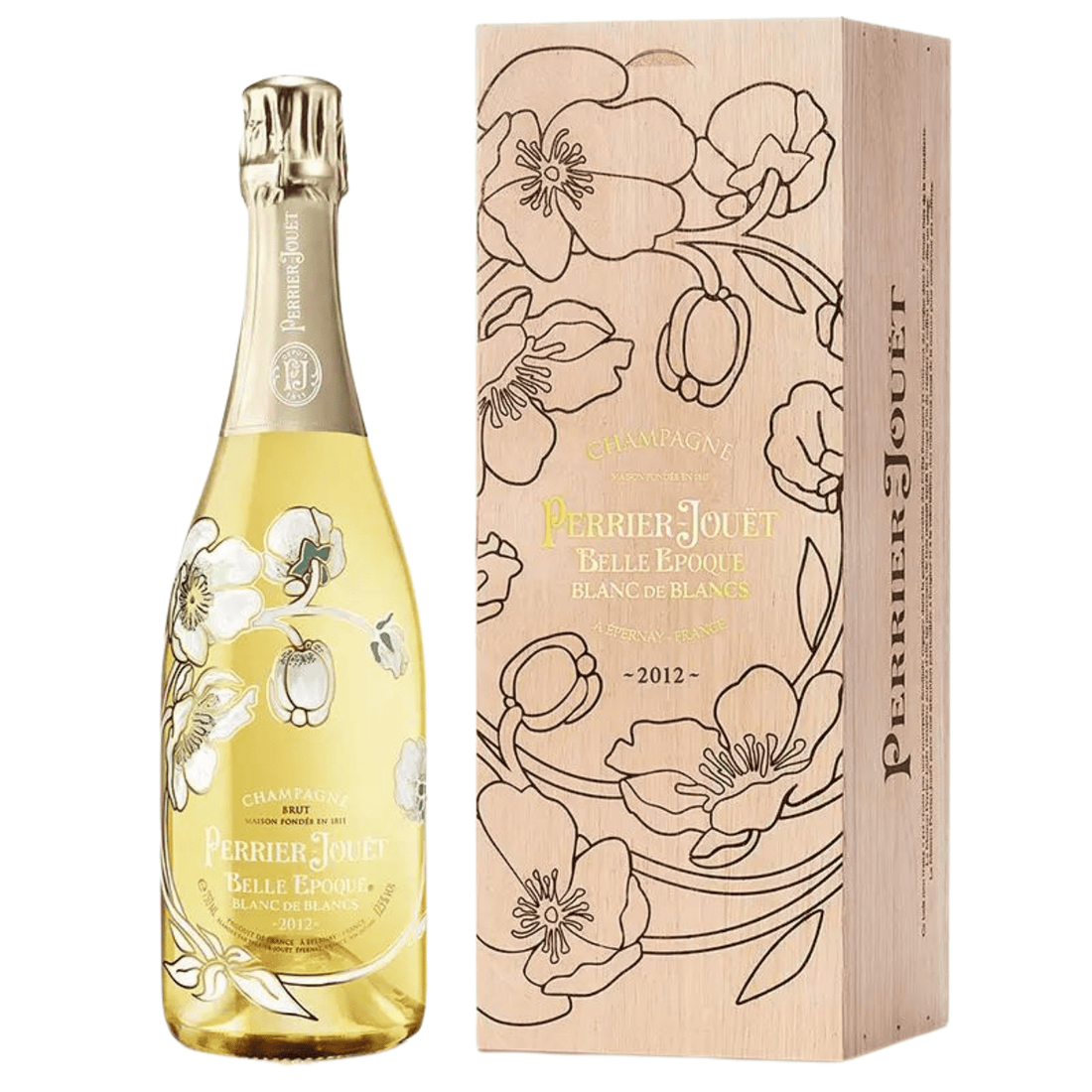 Champagne Perrier Jouët Belle Epoque Blanc de Blancs 2012 (box) Perrier-Jouët