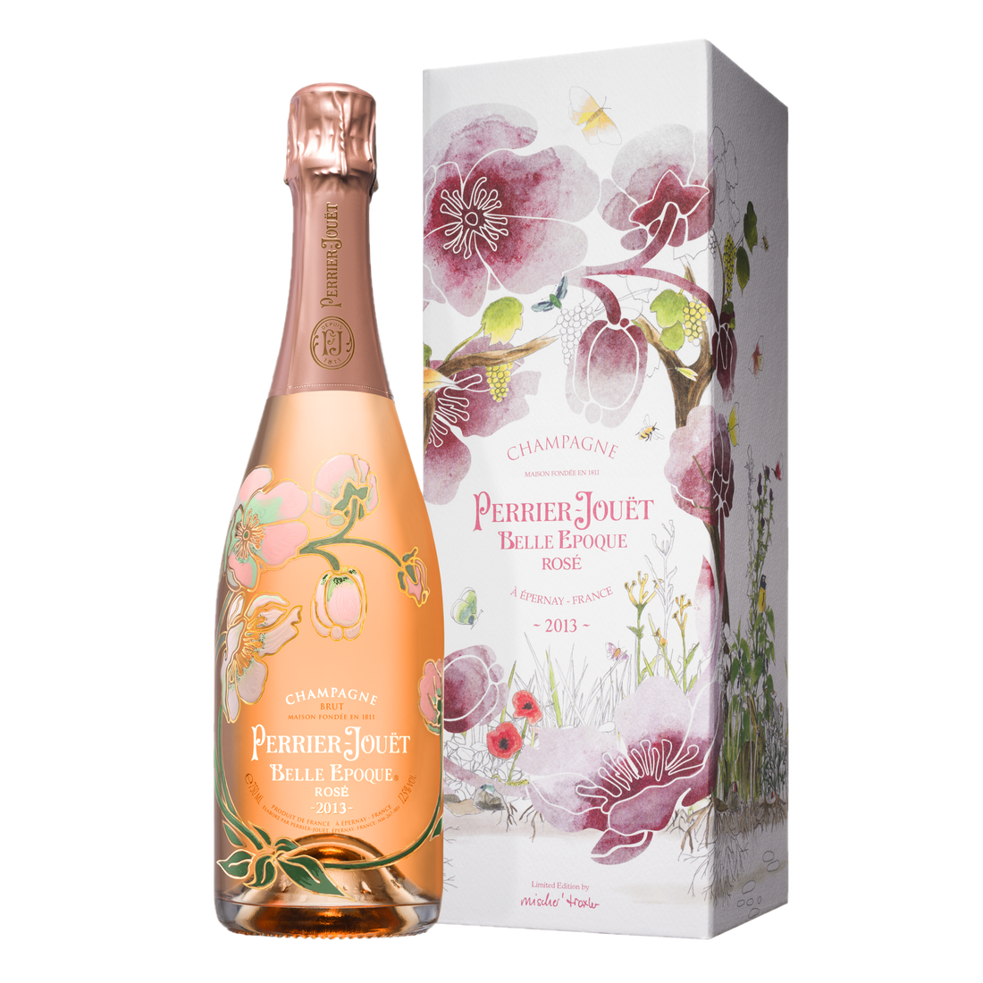 Belle Epoque Rosé 2013 Limited Edition by Mischer Traxler (box)
