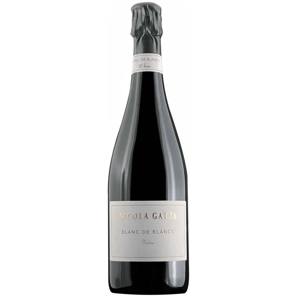 Nicola Gatta Spumante Blanc de Blancs 50 Lune Brut Nature sbocc. 2021 - Carta dei Vini